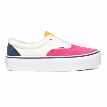 Női Vans Mini Cord Era Platform Cipő VA8702569 Színes/Fehér